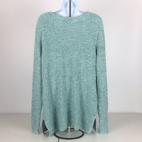 Style & Co. Plus Size V-Neck Cotton Sweater Size 0X - Picture 2 of 3
